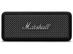 Coluna Bluetooth Marshall Emberton II Black and Steel (Autonomia: 30 horas - Preto)