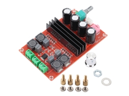 Placa de Amplificador Estéreo Digital 2x100w Dc12 24v S/MARCA