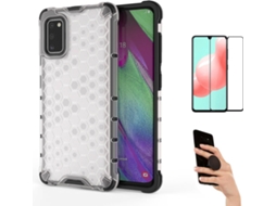 Kit Capa e Película Samsung A41 Fullcover Rumble Y Popsocket