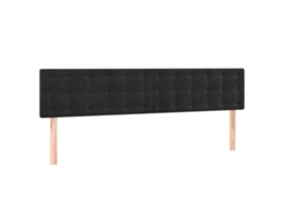 Headboard, Headboards Vidaxl Preto Veludo (160 Cm)
