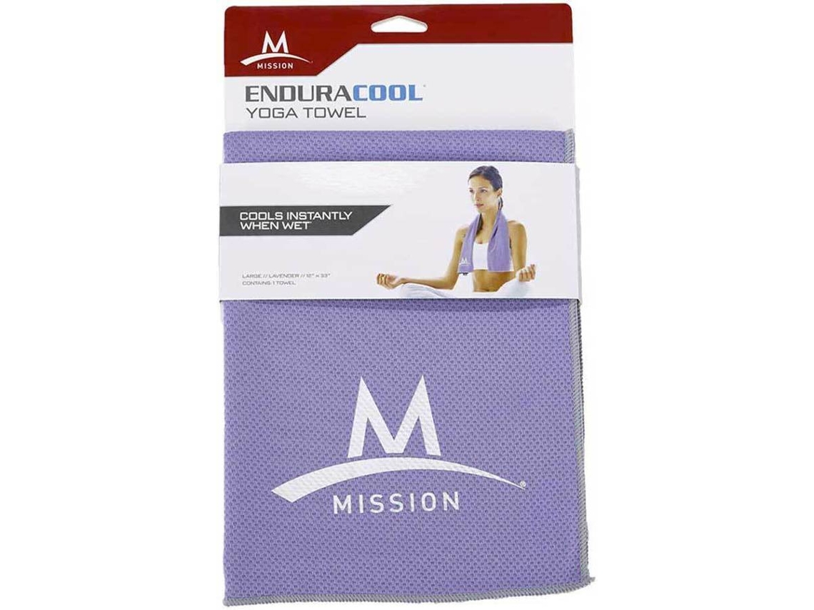 Toalha de Yoga MISSION Roxo (84x31cm)