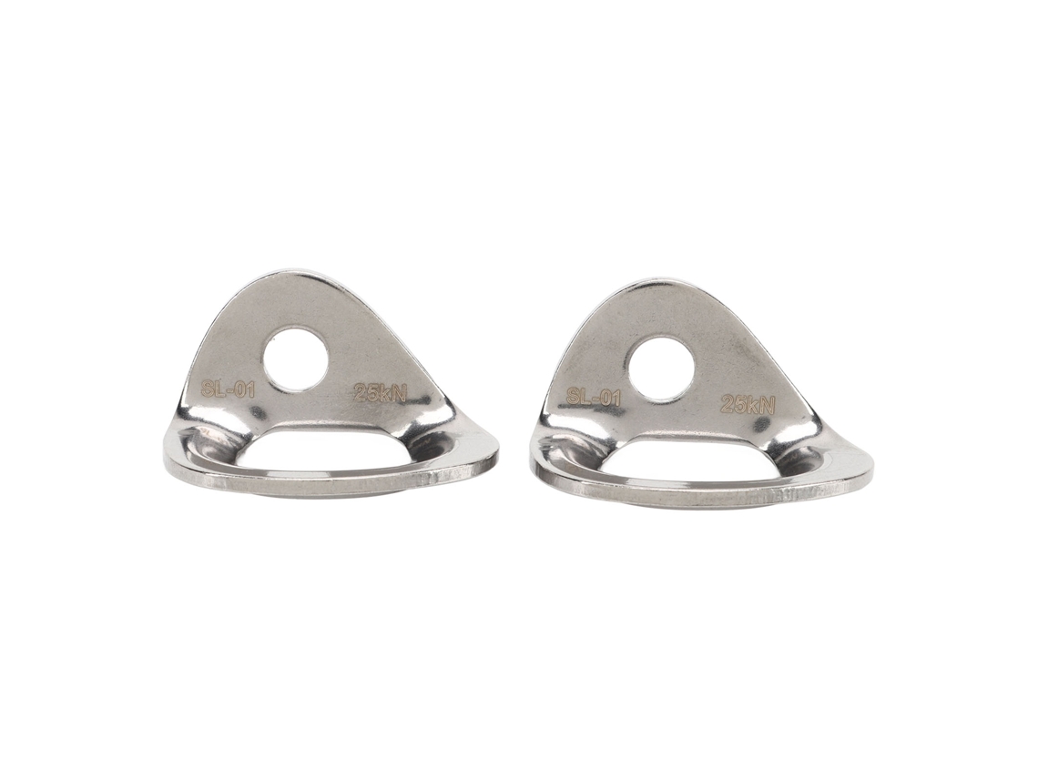 2 Suportes Parafuso Escalada Aço Inox 316