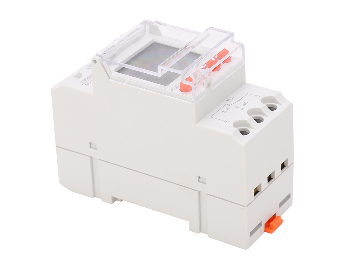 Interruptor Temporizador Digital Programável Lcd 85 265v 30a Tm929bk
