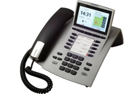 Telefone com fio AGFEO St 45 Prateado