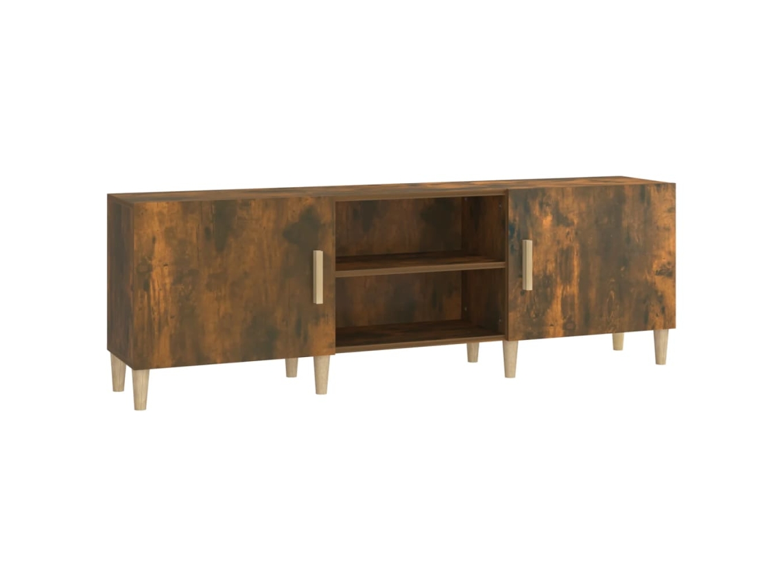 Tv Cabinet, Tv Cabinets Vidaxl Marrom Madeira Processada (n/a)
