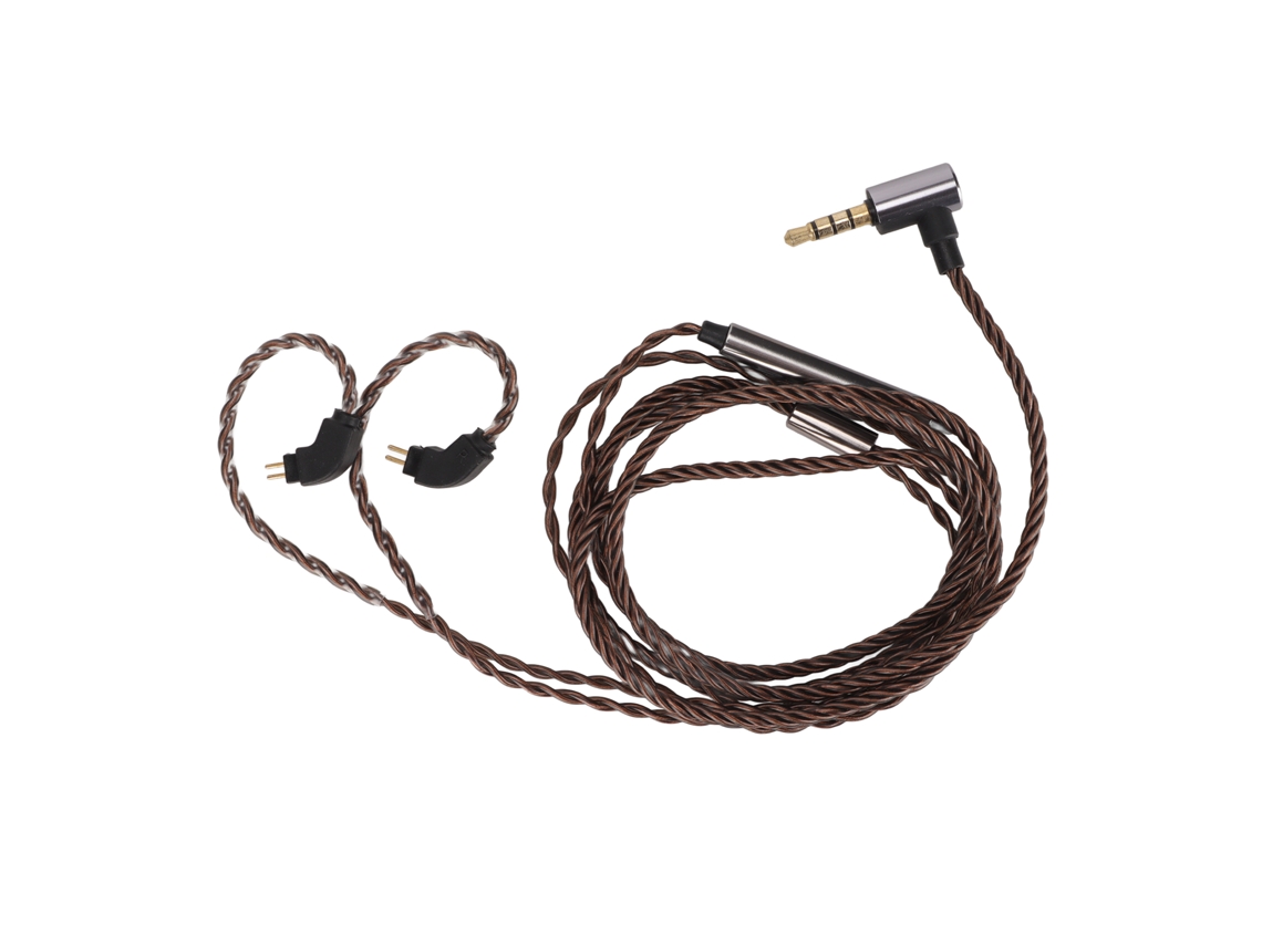 Cabo de Áudio para fones compatível com Westone, Ue3x, Ue18, W4r EOOCOO
