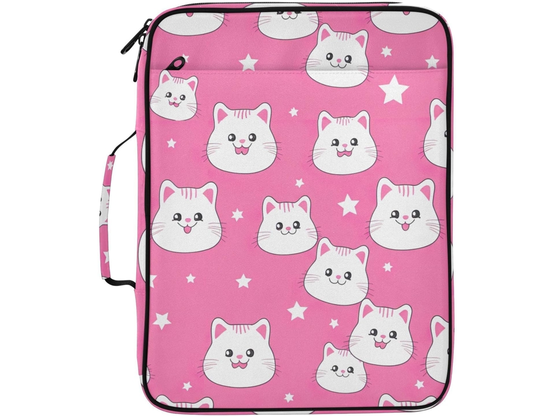 Pasta Organizadora Expansível Com Tema De Gato, Com 7 Compartimentos Sanfonados, À Prova D Água, Ideal Documentos
