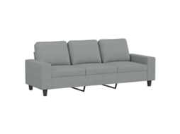 3-seater Sofa, 3-seater Sofas Vidaxl Cinzeto Tecido (n/a)