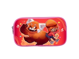 Estojo para Lápis, Vermelho, Desenho Animado, Infantil AQUAFORGE