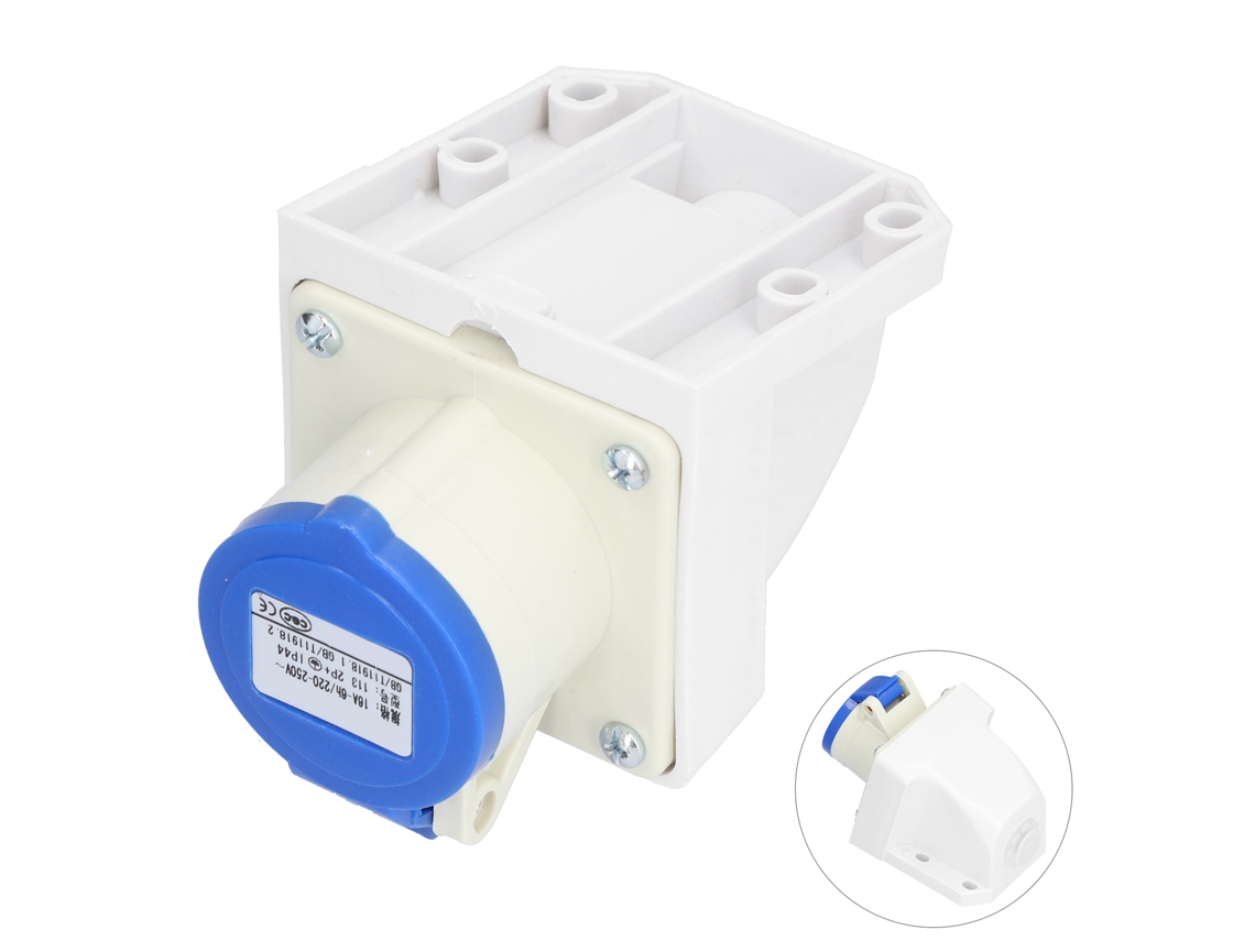 Conector de plugue industrial de 5 peças: Excelente condutividade, design antiqueda e durabilidade.