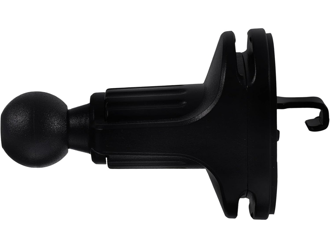 Suporte para celular com clipe para carro e trilhas, preto - resistente ao desgaste