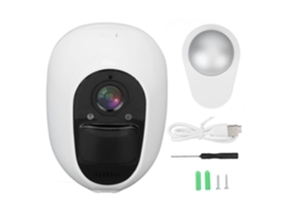 Câmera De Segurança Wifi Externa Inteligente 1080p