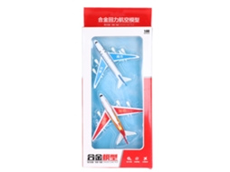 Primerox conjunto 2pcs Modelo de Avião de Liga 1:60 Pull Back Brinquedo para Crianças Tipo B
