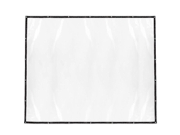 Lona Impermeável Transparente De Pe Grosso Com Olhos Metálicos Para Cobertura Externa E Interna - Versátil E Durável 300*250cm