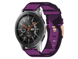 Pulseira De Nylon Trançado Para Samsung Galaxy Watch 46mm 22mm