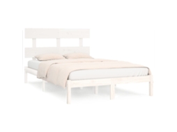 Bed Frame, Bed Frames Vidaxl Branco Madeira (180 X 200 Cm)