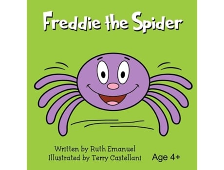 Livro Freddie The Spider De Ruth Emanuel (inglês)