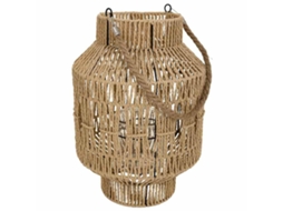 Lanterna ALEXANDRA HOUSE LIVING Natural Papel Ferro 28 x 41 x 28 cm