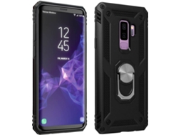Capa Samsung Galaxy S9+ AVIZAR Anel Preto