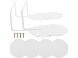 Toddmomy Protetores De Colchão Antiderrapantes Em Aço Inoxidável Branco, 2 Peças