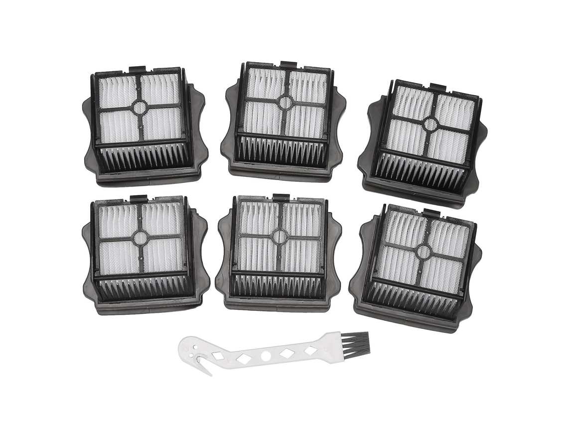 Acessórios de Aspirador Pacote com 6 filtros de substituição a vácuo para aspiradores sem fio Tineco Ifloor 3 e Floor One S3 molhado e seco