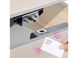Datador de guarda-roupa, datador eletrônico inteligente NFC para gavetas, datador de cartão oculto para guarda-roupas de madeira, guarda-roupa, despensa