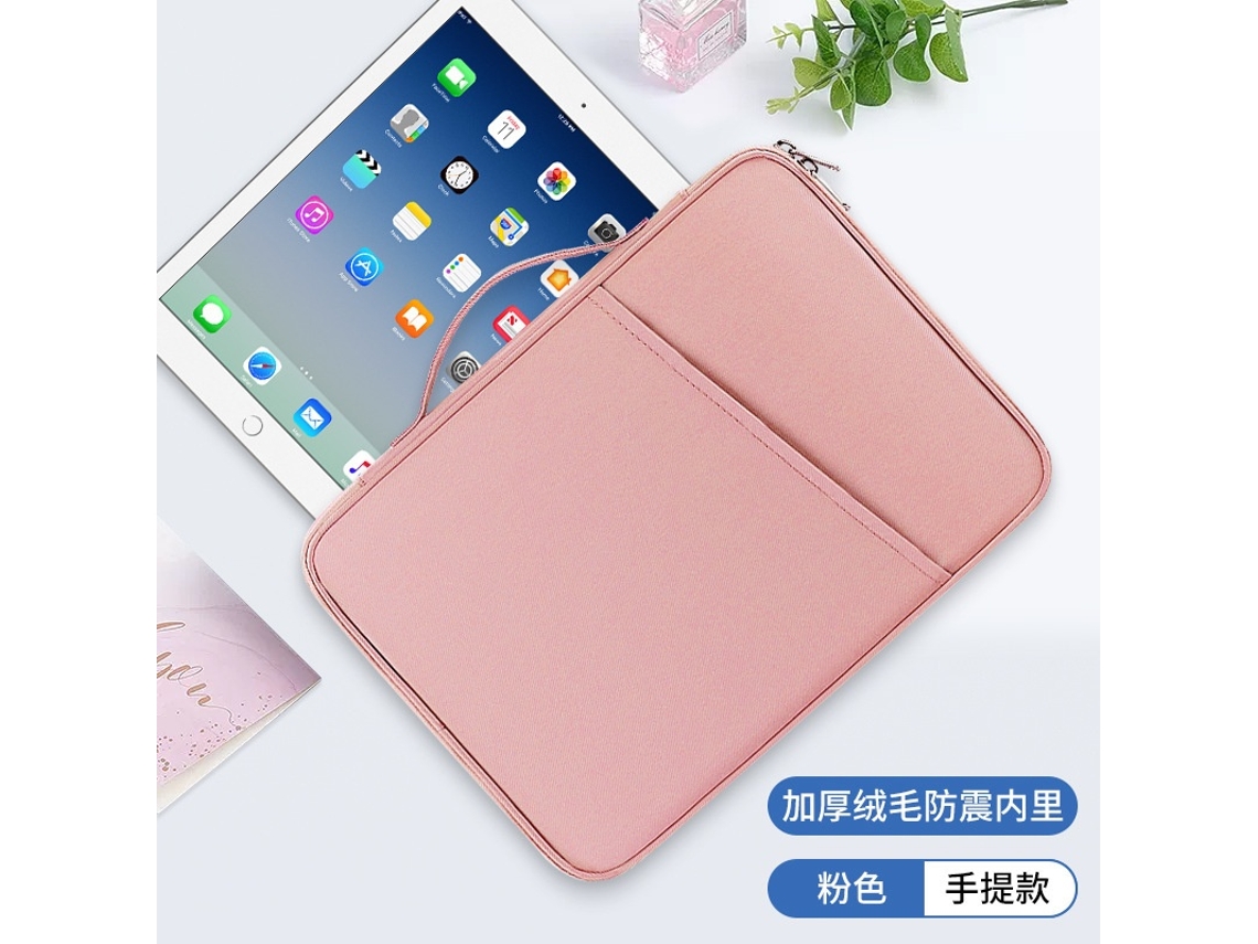Elysve Bolsa 12 Polegadas, Para Portátil, Impermeável, Rosa