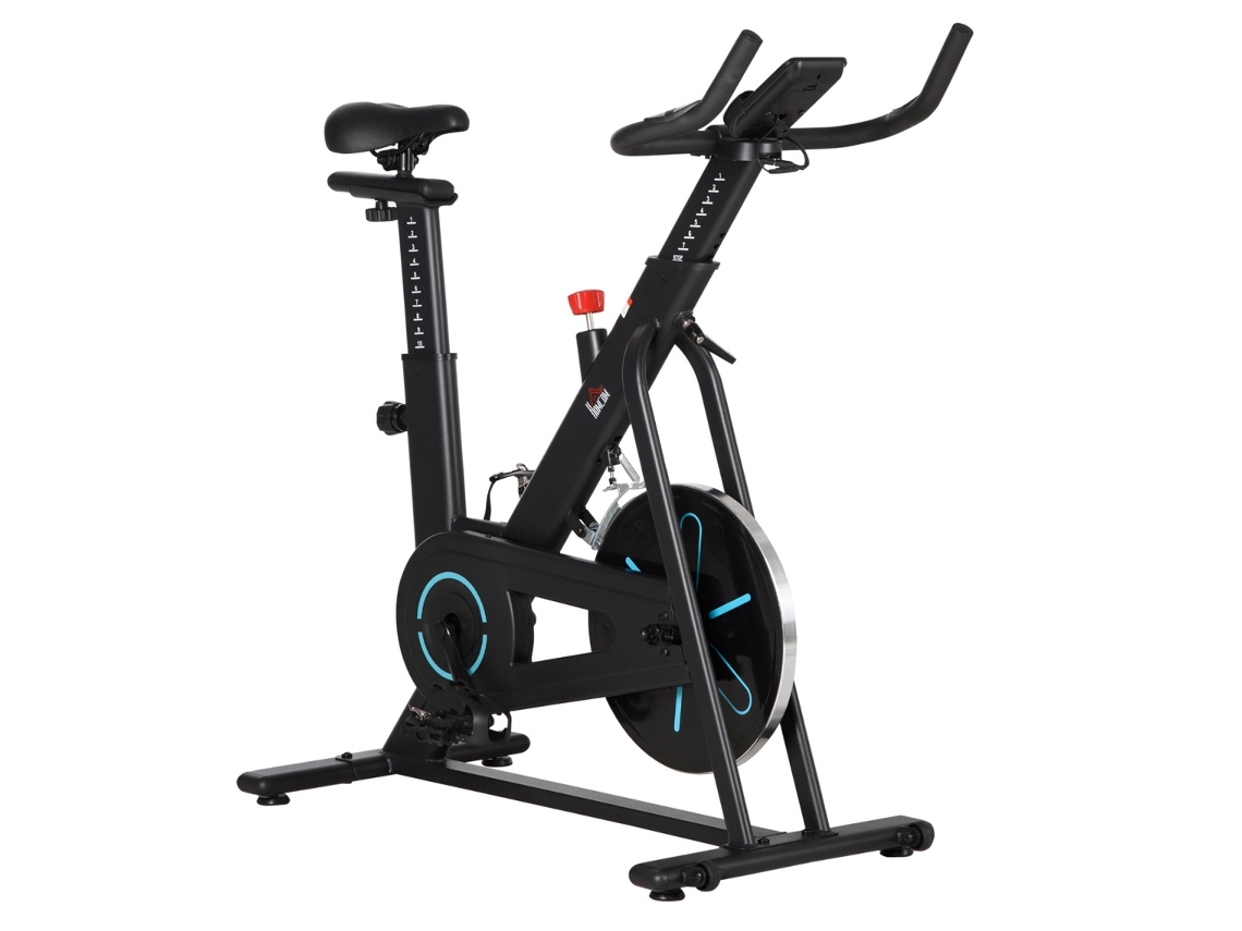 Bicicleta Est tica A o ABS Preto 110x52x120 cm HOMCOM Worten.pt