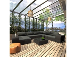 Garden Sofa, Garden Sofas Vidaxl Preto Rattan / Vime (n/a)