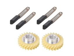 Engrenagem Para Batedeira Kitchenaid E 2 Pares De Escovas Para O Motor