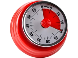 Lembrete De Temporizador Cozinha(vermelho) Com Rotação 360​​ Graus