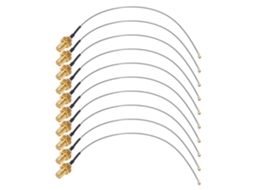 10 Unidades Adaptador De Cabo Coaxial Rf Extensão Sinal 50 Ohms Para Gps Escâneres