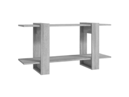Estante em Madeira Processada Cor Sonoma Cinza MAISON EXCLUSIVE (100x30x51 cm)