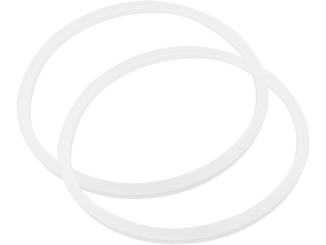 Conjunto De 2 Anéis Reutilizáveis Para Lancheira, Vedação Elástica E Durável, Acessórios Para Recipientes De Alimentos