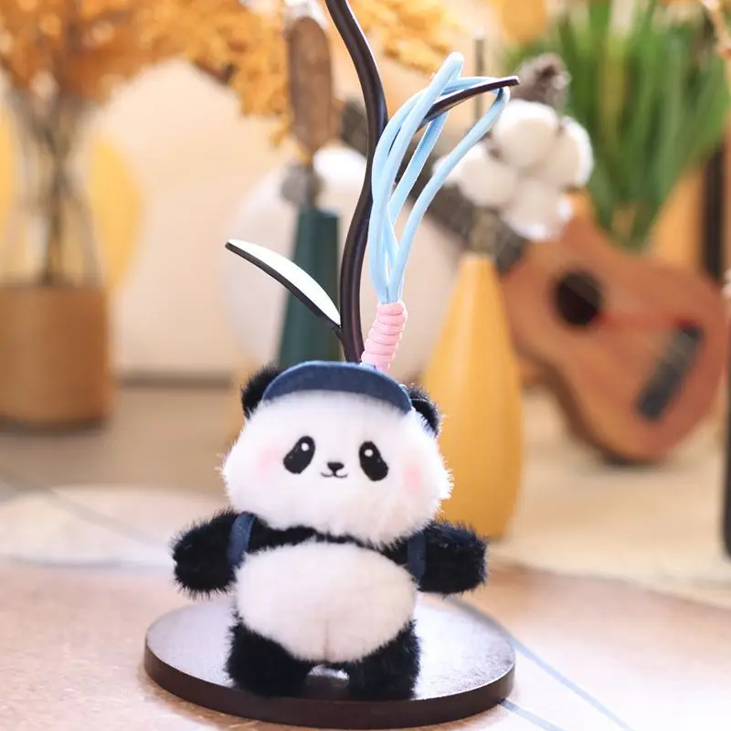 (estilo 1) Chaveiro/pingente De Bolsa Panda Macio E Fofinho De 13 Cm