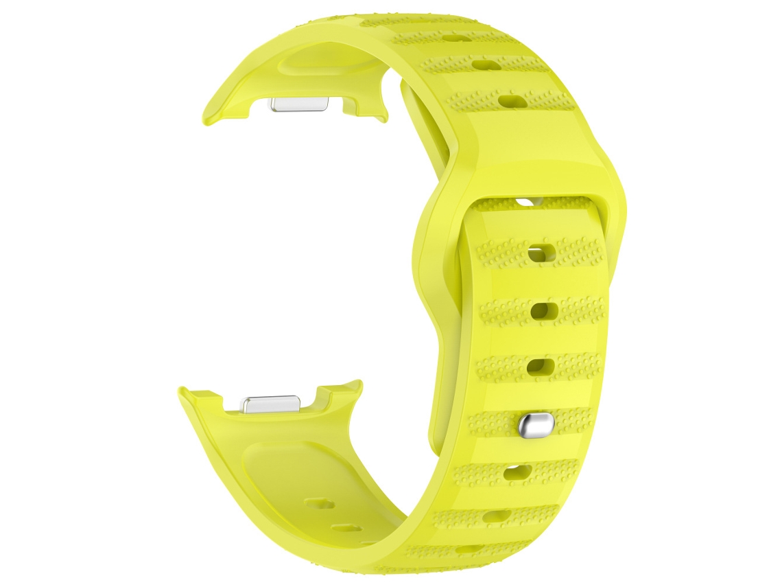 Pulseira De Silicone Macia Para Samsung Watch Ultra 9, Substituição desportiva Verde Neon Hexinyigjly