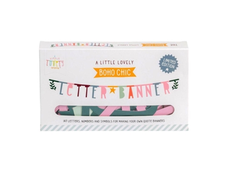 Guirlanda de letra Boho Chic