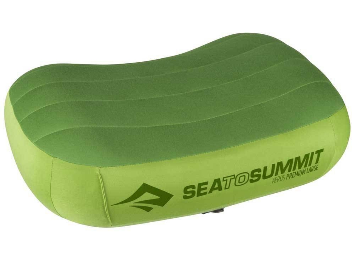 Almofada Para Campismo SEA TO SUMMIT Aeros Premium L (16,5 x 11,8 x 5,1 cm - Verde)