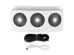 Ventoinha de Exaustão Carro 4000 Rpm 3 Ventiladores Usb