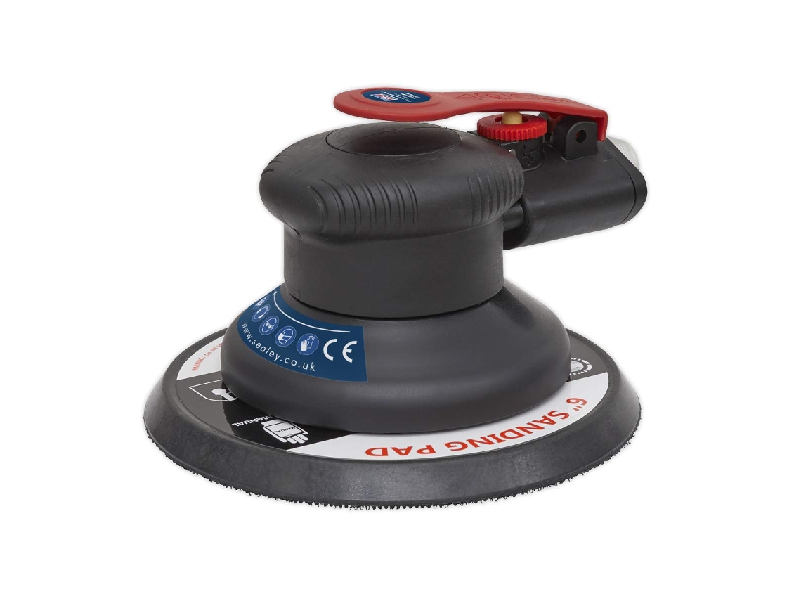 Lixadeira Orbital Pneumática De Palma De 150 Mm