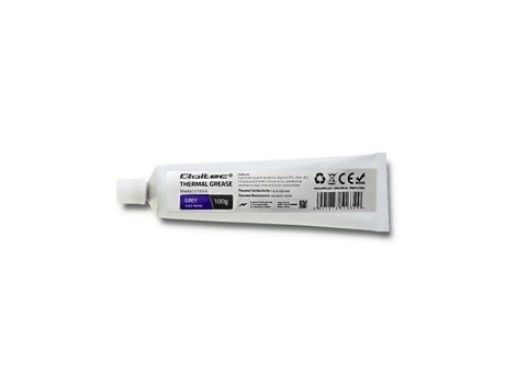 Pasta Térmica 4,63 W/m² K | 100g | Qoltec cinzento