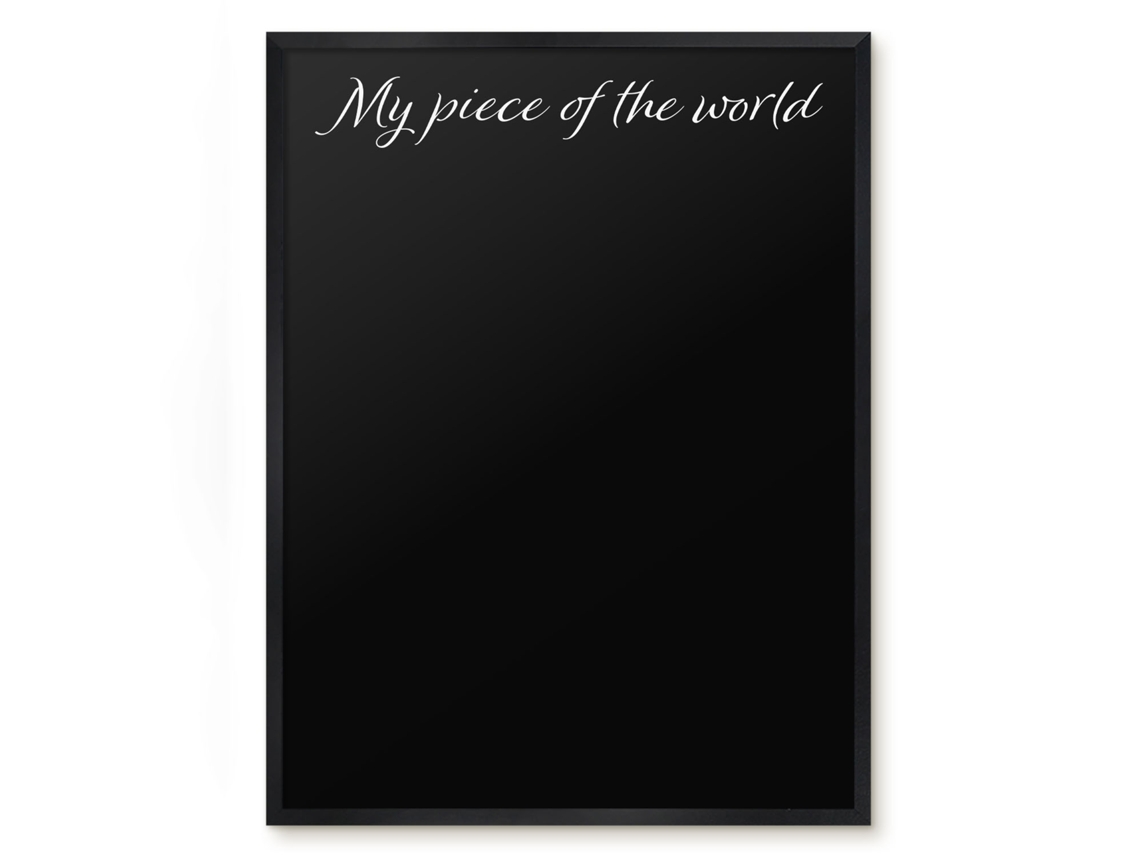 Magnetic Board My Piece Of The World For The Living Room Espelharte (60x80 Cm)
