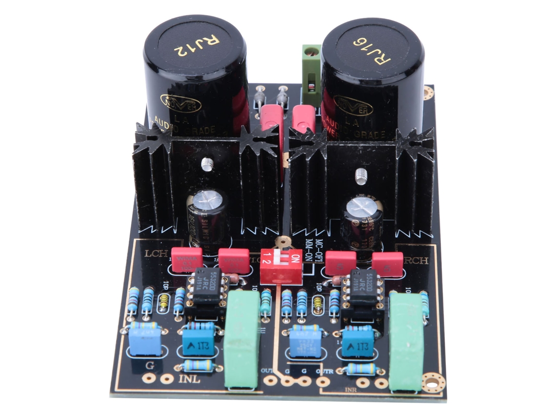 Placa de Amplificador Phono Hifi com NE5532