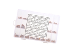Kit De 480 Capacitores Cerâmicos Monolíticos Com 24 Valores (10pf‑10uf) Para Computador