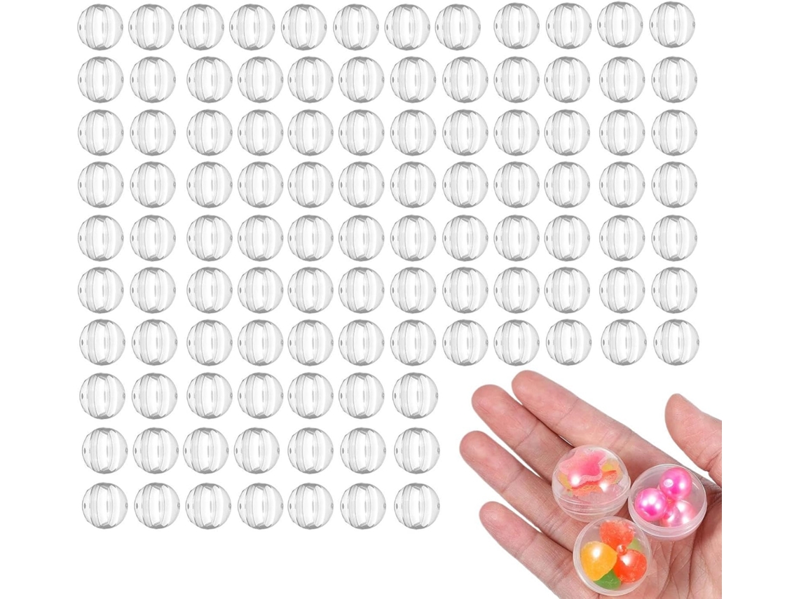 Boules De Distribuidor Automático 100 Peças Reutilizáveis, Fermeture