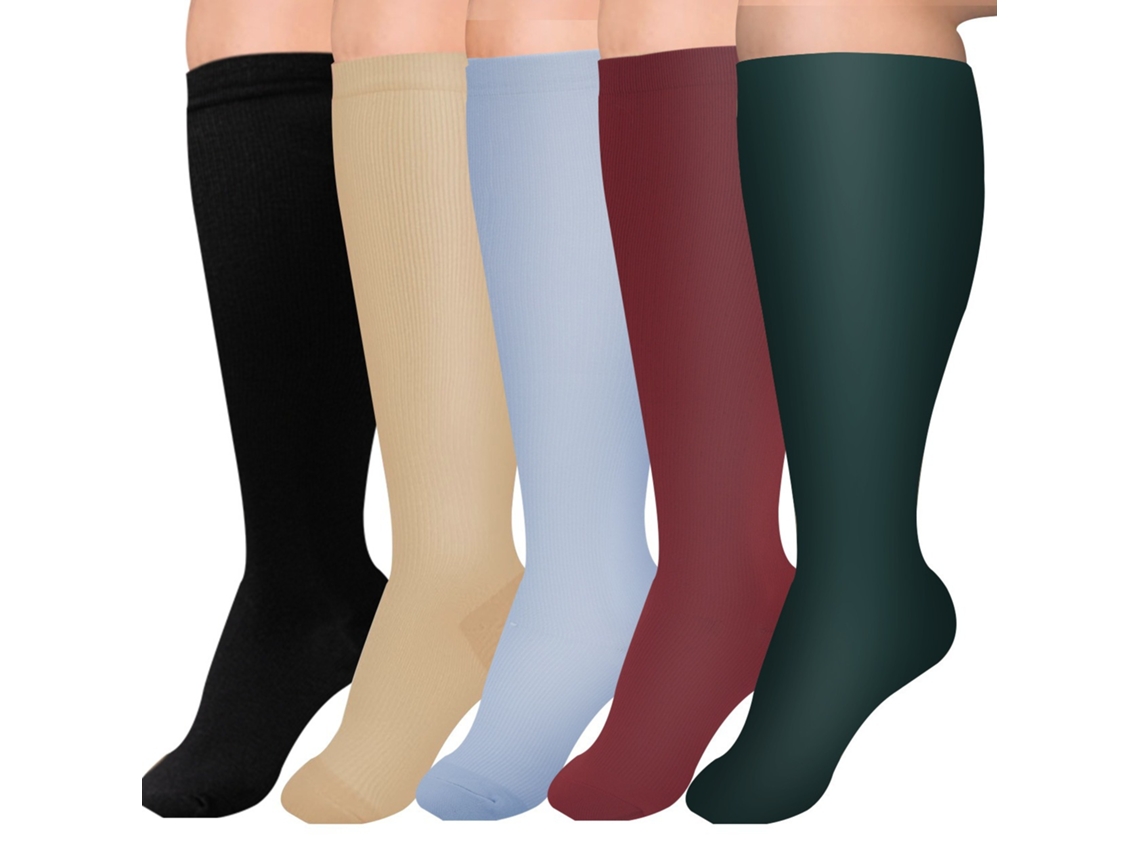 Meias De Compressão Pack 5 Pares 3xl