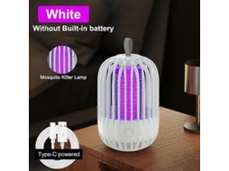 Lâmpada Mata-mosquitos Elétrica Repelente De Mosquitos Sem Radiação Armadilha Silenciosa Para Insetos Recarregá Vel Via Usb
