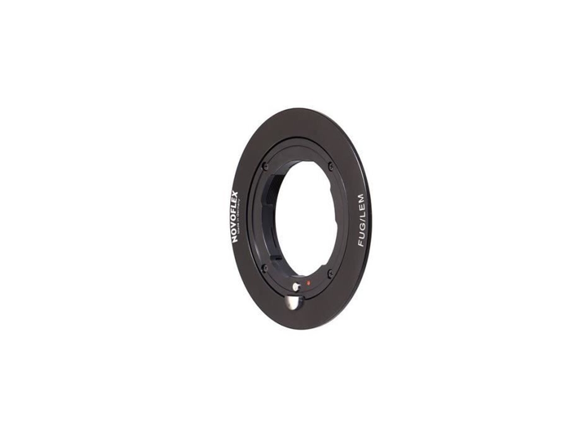 Anel Adaptador de Lente Leica M para Corpo Fuji Gf Preto Filtro Fotográfico NOVOFLEX
