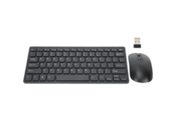 Conjunto de Teclado e Mouse Sem Fio LAXISCREED (conexão Sem Fio 2.4g, Teclado Chocolate de 78 Teclas)