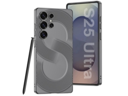 Para Samsung Galaxy S25 Ultra 5g, Capa De Celular Com Suporte Para Pulseira Ultrafina, Caneta Stylus Não Incluída Csyy (cold Mountain Ash)